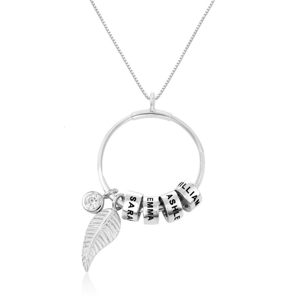 Personalised Valerie Necklace with Customized Beads